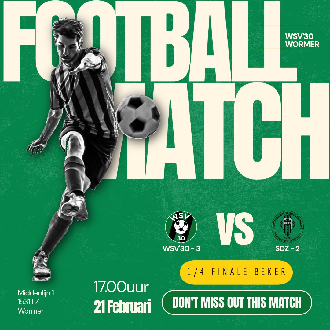 BEKERKOORTS: De 'Groen Zwarte Leeuwen' in de kwartfinale!