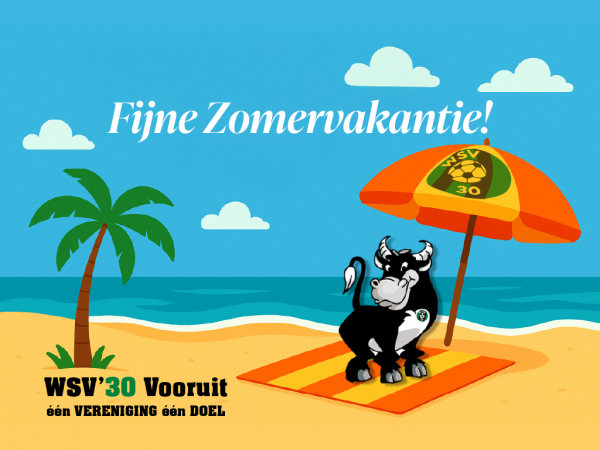 Zomervakantiegroet van WSV'30